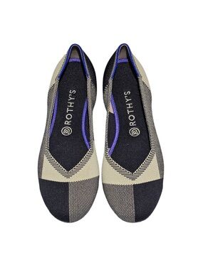 ROTHYS The Flat Cap Toe Shoes Size 8